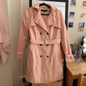 Cole Haan light pink coat